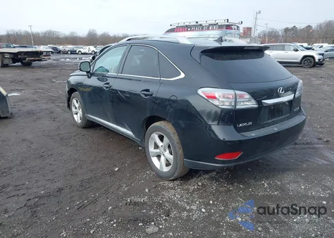 2010 Lexus Rx 350 z USA, uszkodzony, nr VIN 2T2BK1BA9AC031815